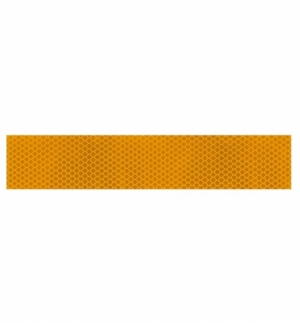 Nastro riflettente giallo 1m x 5cm