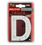 Lettera adesiva d 24v led rossi