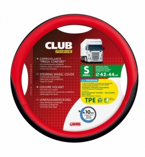 Coprivolante club premium nero+rosso s 42-44 cm