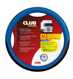 Coprivolante club premium nero+blu m 44-46 cm