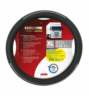 Coprivolante crome strip premium xl 49-51 cm