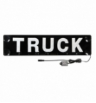 Truck- scritta demo a led