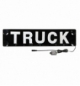 Truck- scritta demo a led