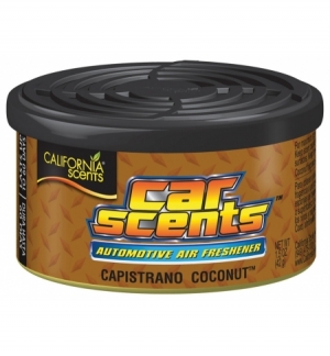 Espositore con 12 deodoranti Car Scents - Capistrano coconut