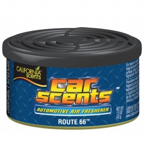 Espositore con 12 deodoranti Car Scents - Route 66