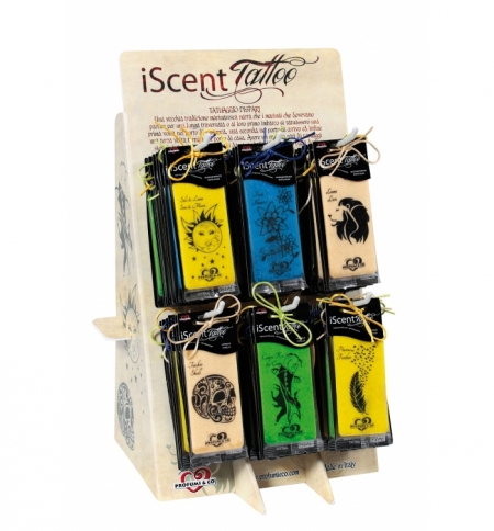 Esposit.deodor.ISCENT Tatoo 48 pezzi profumi assortiti