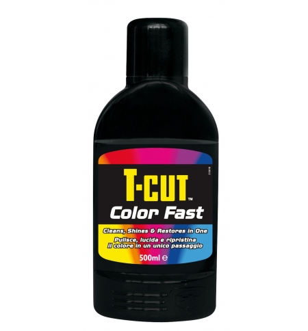 Rimuovi graffi nero 500ml flacone t-cut color fast Rimuovi graffi nero 500ml flacone t-cut color fast