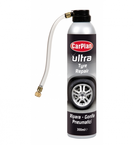 Ultra tyre repair 300ml. Riparaz.pneumatici tubeless
