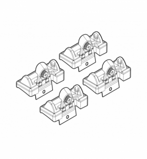 Kit attacchi renault modus 5d 9/04/,clio 5d 10/05/,dacia sandero 13/