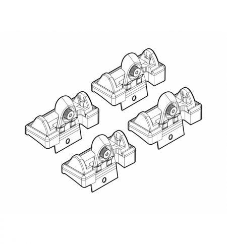 Kit attacchi renault modus 5d 9/04/,clio 5d 10/05/,dacia sandero 13/