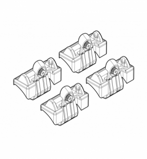 Kit attacchi opel meriva 5d 4/03/4/10