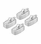 Kit attacchi seat leon 3/5d 3/00/8/05, toledo 3/5d 3/99/12/04