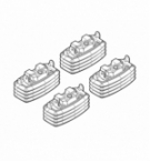Kit attacchi mercedes clas a 3/5d 9/04/,classe b 5/05/, classe r 5/06