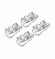 Kit attacchi opel corsa 3/5p 09/06-/