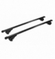 Cp.barre p/tutto rail-top  l  127cm acciaio con chiave per vetture con railing