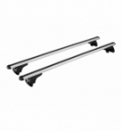 Cp.barre in-rail alu s 108cm alluminio per vetture con railing integrato