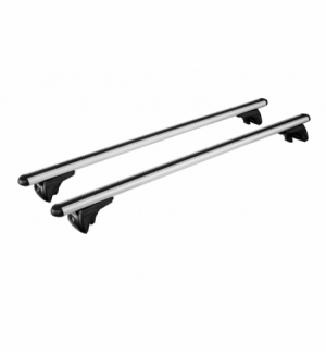 Cp.barre  in-rail alu   s  108cm alluminio per vetture con railing integrato