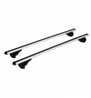 Cp.barre p/tutto rail-pro  l  127cm alluminio con chiave per vetture con railing