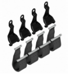 Kit cinghietti f2 l140 per barre p/tutto snap