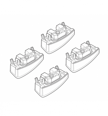 Kit attacchi fiat panda (no railing) 02/12/