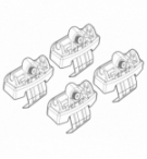 Kit attacchi audi a4 4p 15/