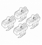 Kit attacchi fiat tipo 3/5p 15/