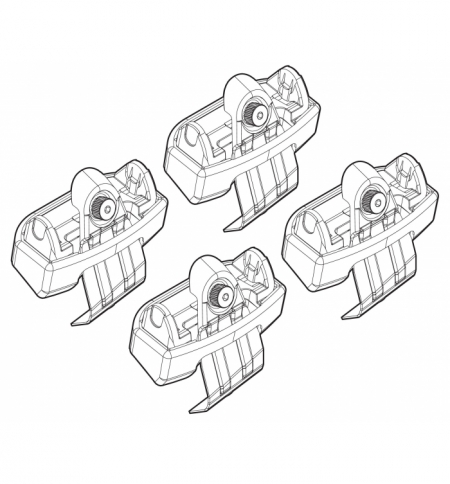 Kit attacchi audi a3 3p, 5p sportback(no profilo)12/, (3p,nn per pach. Est. Lucido) Kit attacchi audi a3 3p, 5p sportback(no profilo)12/, (3p,nn per pach. Est. Lucido)