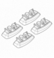 Kit attacchi opel astra gtc 11/