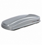 Box tetto abs lt.430 silver metall.liscio mm.1900x780x370