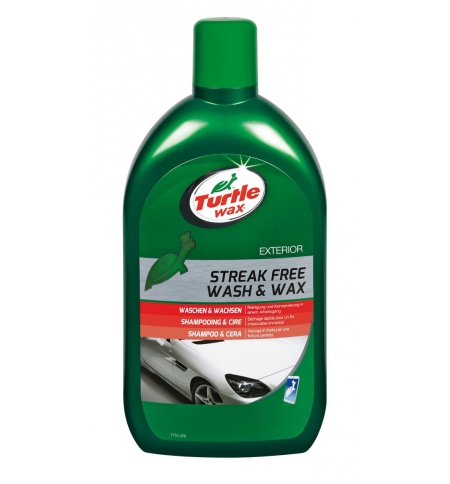 "wash  wax" shampoo+cera "green-line" 1 litro fg-7775