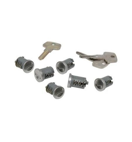 Lucchetto e chiave universale 6 pz