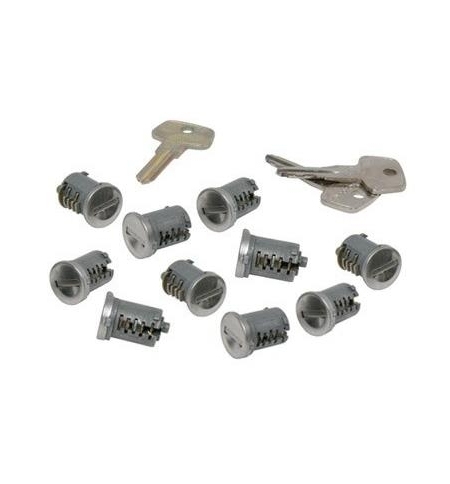 Lucchetto e chiave universale 10 pz Lucchetto e chiave universale 10 pz