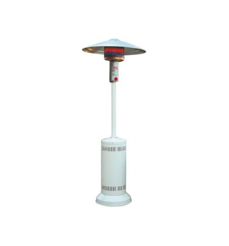STUFE A GAS A FUNGO CON RUOTE COLORE BIANCO POT.5/12 KW STUFE A GAS A FUNGO CON RUOTE COLORE BIANCO POT.5/12 KW
