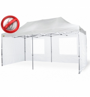 Tetto Bianco per Gazebo Bertoni Piramide 3x6 Ignifugo M2