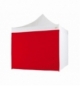 Laterale Rosso per Gazebo Bertoni 2 mt. serie Piramide