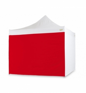 Laterale Rosso per Gazebo Bertoni 3 mt. serie Piramide