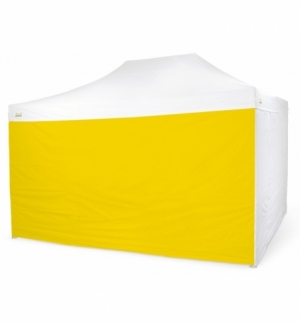 Laterale Giallo per Gazebo Bertoni 4,5 mt. serie Piramide