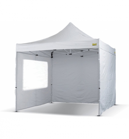 Laterale Bianco per Gazebo Bertoni 3 mt. c/finestra serie Piramide
