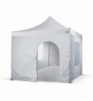 Laterale Bianco per Gazebo Bertoni 3 mt. c/porta serie Piramide