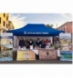 Tetto Blu per Gazebo Bertoni Piramide 3x4,5