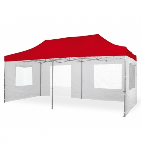 Tetto Rosso per Gazebo Bertoni Piramide 3x6