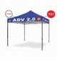 Personalizzazione Gazebo DICITURA - 1 riga 200 cm. + logo A4