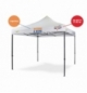 Personalizzazione Gazebo DICITURA - 2 righe 40 cm. + logo A4