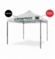 Personalizzazione Gazebo DICITURA - 2 righe 160 cm. + logo A4