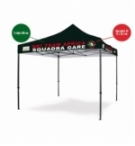 Personalizzazione Gazebo DICITURA - 2 righe 240 cm. + logo A4