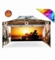 Personalizzazione Gazebo FULL PRINT Kit 3 pareti laterali 4x8 mt.