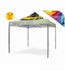 Personalizzazione Gazebo FULL PRINT Tetto 3x3 mt.