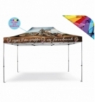 Personalizzazione Gazebo FULL PRINT Tetto 3x4,5 mt.
