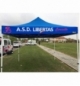 Personalizzazione Gazebo FULL PRINT Kit n° 4 mantovane 3x3 mt.