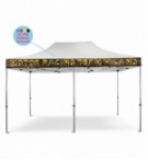 Personalizzazione Gazebo FULL PRINT Kit n° 4 mantovane 3x6 mt.